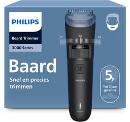 PHILIPS BT3660/15 Philips Series 3000 Baardtrimmer Diepzwart glans — thumbnail 1