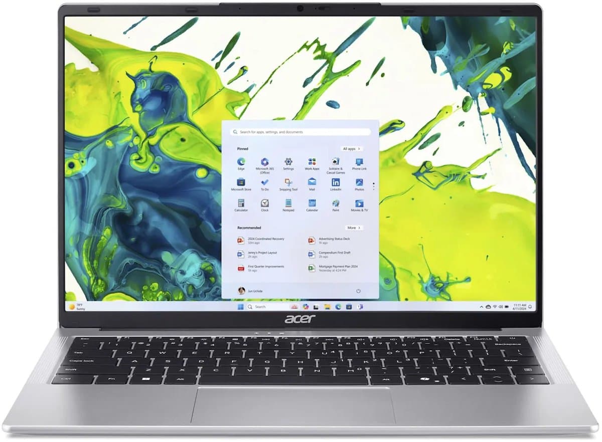 Acer Aspire Lite AL14-32P-36GQ - Laptop - 14 inch - Core 3 (i3) - 8GB - 512GB — afbeelding 1