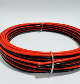 Caliber Speaker Kabel - Luidsprekerkabel - 2x0,5mm - 10 meter speakerdraad - Rood Zwart (CS205RBX) — thumbnail 3