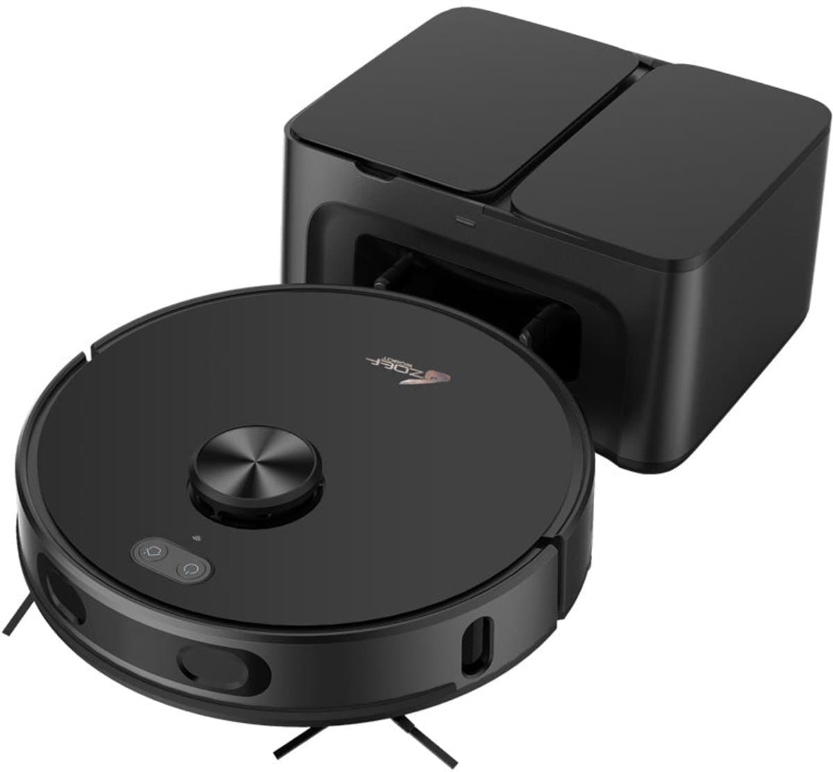 Zoef Robot robotstofzuiger met dweilfunctie Willem 2.0 - met leegstation - robot vacuum - robot stofzuiger - 6000Pa - automatisch legen - roterende mops — afbeelding 1