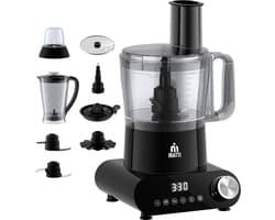 MATTI® 5-in-1 - Foodprocessor - 1500 Watt - Keukenmachine - Multifunctioneel Foodprocessors | Blender - Hakmolen - Citruspers - IJscrusher