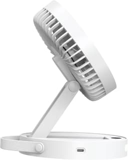 Rixus RXBF03 Portable Desktop Battery Fan White — thumbnail 5