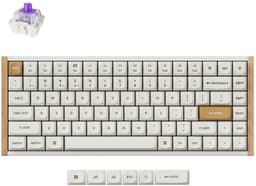 Keychron K2 HE - Magnetisch Toetsenbord - Draadloos - US Qwerty - 75% - Special Edition - Wit — thumbnail 3