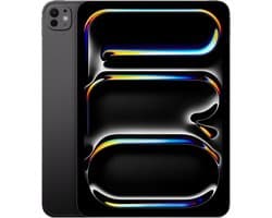 Apple iPad Pro 5G Apple M LTE-TDD & LTE-FDD 2 TB 27,9 cm (11") 16 GB Wi-Fi 7 (802.11be) iPadOS 26 Zwart