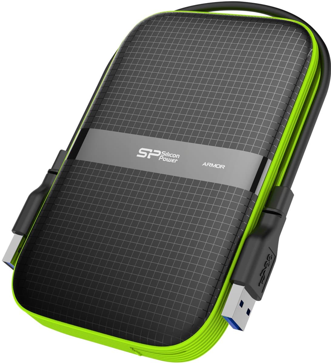 Silicon Power - Armor A60 - Portable USB 3.2 - Externe Harde Schijf - 4TB - Groen — afbeelding 1