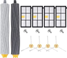 14-delige set - OnderhoudssetAccessoirespakket voor Vervangende onderdelen en accessoiresset voor iRobot Roomba 800 en 900 serie stofzuigers: 860-865-866-870-876-880-886-966-971-976-980-voor robotstofzuiger - roomba onderdelen-Vervangingsonderdelen — thumbnail 1