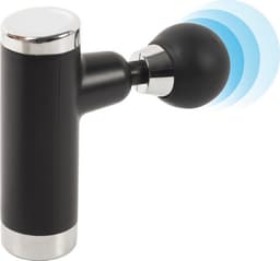 Mini massage gun Silver Gear (Zwart) — thumbnail 1