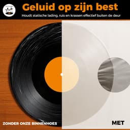 LP beschermhoezen - LP hoezen - Antistatische voering binnenhoes - 25 stuks - LP binnenhoezen - Wit - 80 gram - Vinyl hoezen — thumbnail 5