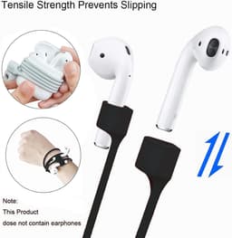 BOTC Anti-Verlies Koord geschikt voor AirPods - 4 Stuks Magnetische Nekkoorden - Siliconen Sportkoord - Geschikt voor AirPods 1, 2, 3, Pro & Pro 2 - Meerkleurig — thumbnail 5