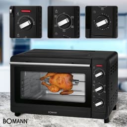 Bomann MBG 6023 CB Multi-Oven 30L Zwart — thumbnail 3
