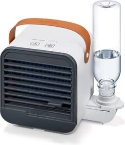 Beurer LV 50 Fresh Aircooler - Luchtkoeler & Tafelventilator - Compact - Draagbaar - 3 Snelheden - Incl. fles en micro-USB kabel - 3 Jaar garantie - Wit — thumbnail 1