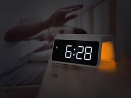 Caliber Wekker - Draadloze Oplader - Wake-up Light - Digitale wekker - Wekkers digitaal - Digitale klok - Wit (HCG019QI-WA) — thumbnail 5