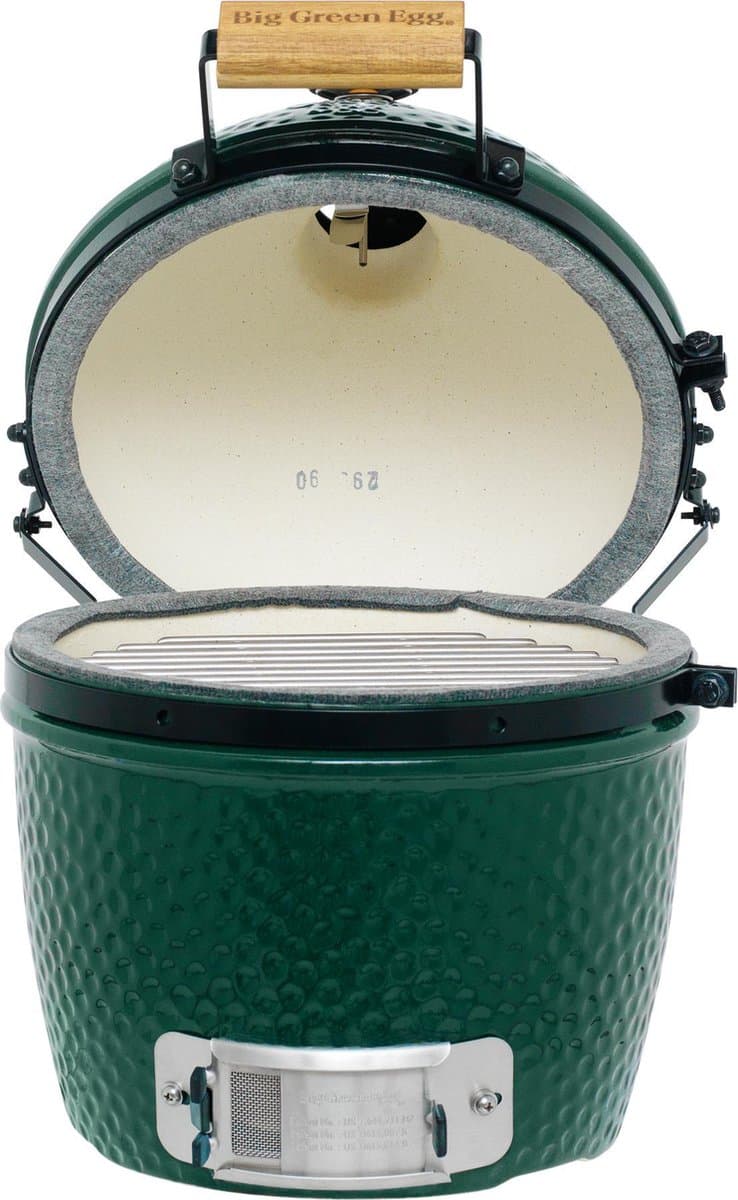 Big Green Egg Houtskoolbarbecue Mini - Grilloppervlak 25 Ø cm - Komado - Groen — afbeelding 1