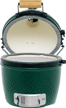 Big Green Egg Houtskoolbarbecue Mini - Grilloppervlak 25 Ø cm - Komado - Groen — thumbnail 1