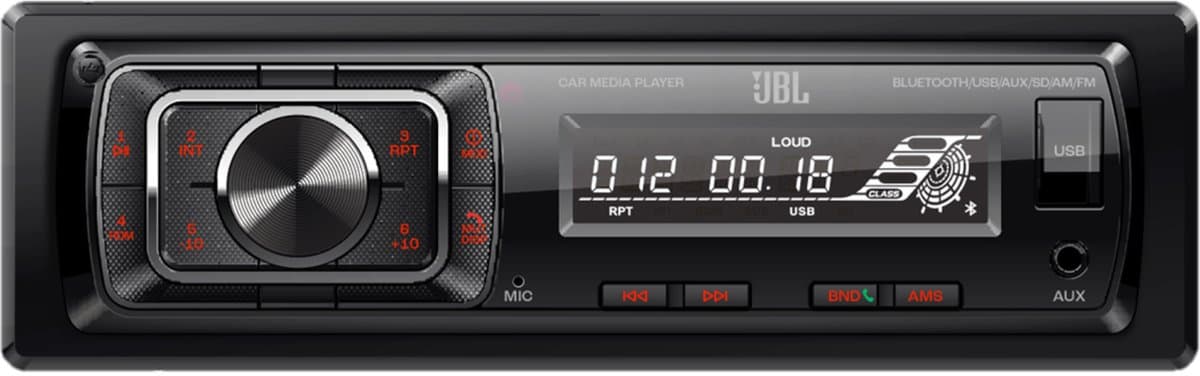 JBL Celebrity 150 – Autoradio – Bluetooth & Handsfree Bellen – USB / SD / AUX – 1 DIN – 4x50W — afbeelding 1