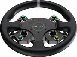 Moza Racing CS V2P – 330 mm sim racing stuurwiel – zonder basis – aluminium frame, magnetische shifters & RGB-knoppen - PC — thumbnail 5
