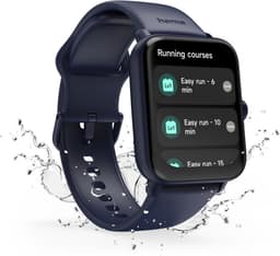 Hama Smartwatch 6010 GPS TFT-Display Telefoonfunctie Waterdicht 1.65 Inch Donkerblauw — thumbnail 2