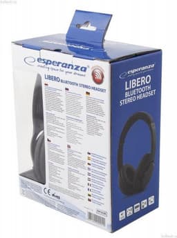 Esperanza Bluetooth Koptelefoon Libero Zwart — thumbnail 3