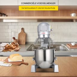 Professionele Mixer - Elektrische - RVS - 3 Standen - 28 L — thumbnail 2