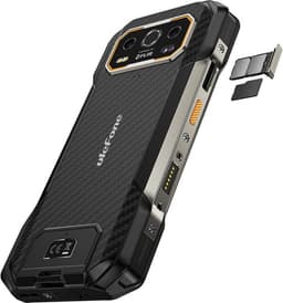 Ulefone Armor 27T 17,2 cm (6.78") Hybride Dual SIM Android 14 4G USB Type-C 12 GB 256 GB 10600 mAh Zwart — thumbnail 5