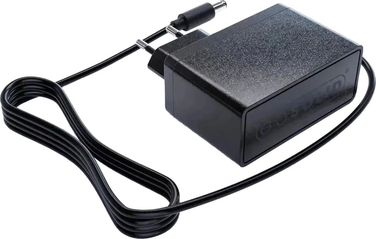 GO SOLID! ® Oplader geschikt voor SilverCrest SHAZB 29.6 B2 steelstofzuiger — afbeelding 1