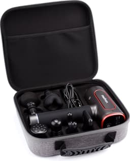 Medivon Gun Pro X2 - Massage gun - sport en relax - 6 programma`s - verstevigd huid - verminderd zwellingen en cellulitis - 6 opzetstukken - ideaal voor sporters en voor na training - inclusief mooie koffer — thumbnail 2