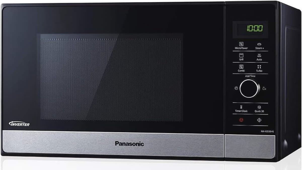 Combi-magnetron met grill en stoomkoker - 1000 W, 23 L, Pizzapan - Moderne Keukenoplossing — afbeelding 1