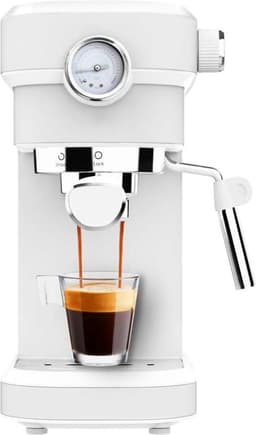 DailySupplies® Espressomachine - Koffiezetapparaat - Koffiemachines - Wit — thumbnail 1