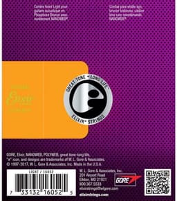 Elixir Strings NANOWEB - Akoestische Gitaarsnaren - Phosphor Bronze - Light Gauge - 12-16-24-32-42-53 — thumbnail 3