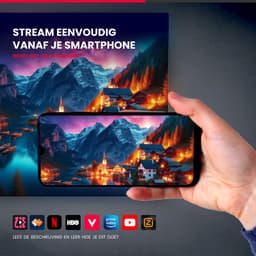STOBE® TITANIC draagbare mini beamer - eenvoudig mee te nemen - Projector voor films te kijken - mini projector - HDMI - AUX - USB - 4K beamer support — thumbnail 5