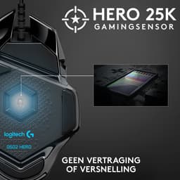 Logitech G502 HERO High Performance Gaming Mouse — thumbnail 4