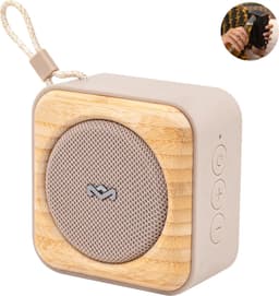 House of Marley Roots Bluetooth speaker - Draadloze compacte speaker - Ingebouwde Flesopener - Quickcharge - Waterproof - 10 uur Batterijduur - Gemaakt van Duurzame Materialen - Cream — thumbnail 2