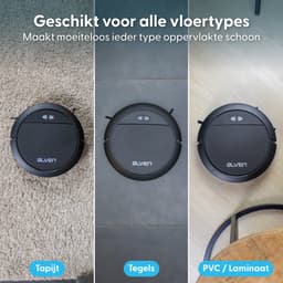 Ølven Robotstofzuiger met Dweilfunctie - App - Laadstation - Geschikt voor Huisdieren - Dweilrobot — thumbnail 3