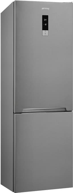 SMEG FC18EN4AX - Koel-vriescombinatie - No Frost - RVS — thumbnail 1