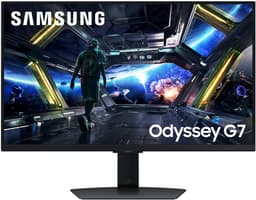 Samsung Odyssey G7 LS27DG702EUXEN - 4K IPS Gaming Monitor - 144Hz - 27 Inch — thumbnail 1