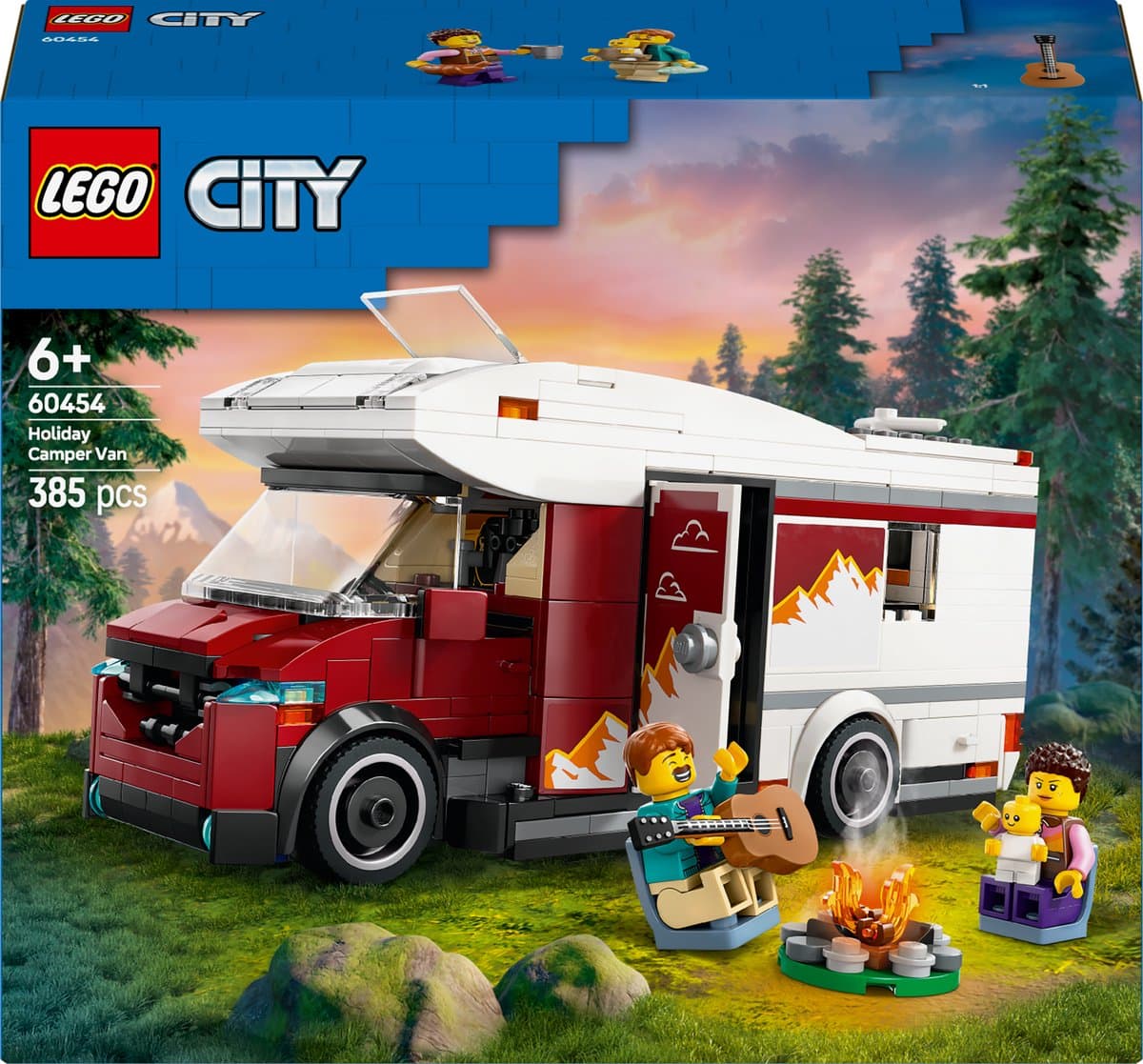 Lego City 60454 Avontuurlijke Camper Bouwstenen — afbeelding 1