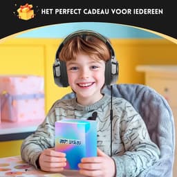 StayPowered Kinderkoptelefoon - Veilig & Comfortabel Luisteren - Volumebegrenzing 85/94 dB - Verstelbaar & Opvouwbaar - Zachte Over-Ear Kussens - Ingebouwde Microfoon - 3.5 mm Aansluiting - Zwart - Levering Sneller dan Aangegeven! — thumbnail 2