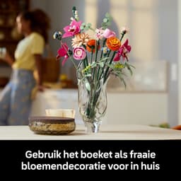 LEGO Botanical Collection - Roze boeket Constructiespeelgoed — thumbnail 4