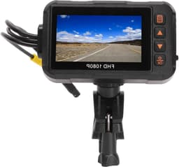 Motorcycle Dashcam 1080P Front Rear Camera Video 30 FPS Double Wide Angle Waterproof Driving Recorder Support Loop Recording G-Sensor Parking Monitoring - 3 Inch — thumbnail 1