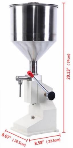 Bolt Edge Vulmachine voor Vloeistof - Flessenvuller 5-50 ml - Geschikt voor Shampoo, Olie, Crème, Drank — thumbnail 2