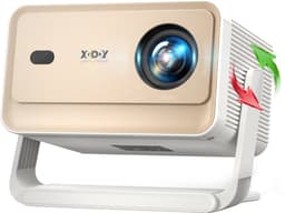 XGODY Smart Mini Beamer Full HD - Projector met Netflix, YouTube - Autofocus - 4K-ondersteuning - 700 ANSI- Home Cinema - Inclusief 100'' Projectiescherm — thumbnail 1