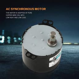 Lage Snelheid Synchrone Motor 5-50 RPM voor Industriële Toepassingen en Vaatwassers — thumbnail 3
