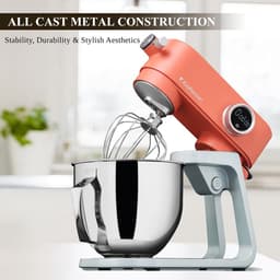 Krachtige Keukenmachine Volledig Metaal met 5 Liter Capaciteit en Timer — thumbnail 4