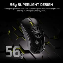 Corsair SABRE v2 PRO - Gaming Muis - Rechtshandig - Bluetooth + USB Type-C - Optisch 33000 DPI — thumbnail 4