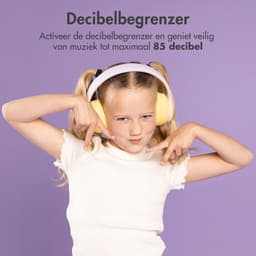 imoshion Kinder Koptelefoon LED - Bluetooth en Decibelbegrenzer - Draadloze Koptelefoon Kinderen — thumbnail 5