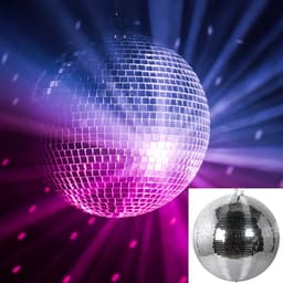 Spiegelbol 30 cm - Ayra DanceFX MB30-5x5 - Multikleur — thumbnail 1