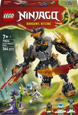 LEGO Ninjago - Cole's missiemecha en draak Zane Constructiespeelgoed — thumbnail 1