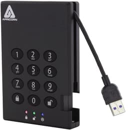 1 TB Externe Harde Schijf met Cijfercombinatie en USB 3.0 - Draagbare Beveiligde Opslag — thumbnail 1