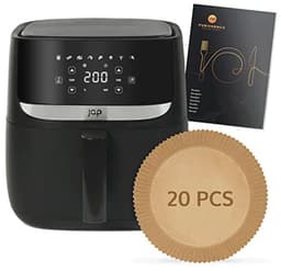 Airfryer XXL 5,7L - Heteluchtfriteuse met Gratis Receptenboek en Handmatige en Automatische Functies — thumbnail 1