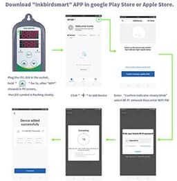 Digitale Wifi Thermostaat Temperature Controller voor Verhitting en Koeling — thumbnail 5